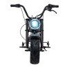 Motocykel Chopper Warrior sivý
