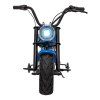 Motocykel Chopper Warrior modrý