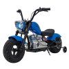 Motocykel Chopper Warrior modrý