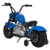 Motocykel Chopper Warrior modrý