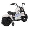 Motocykel Chopper Warrior White
