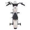 Motocykel Chopper Warrior biely