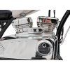 Motocykel Chopper Warrior biely
