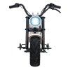 Motocykel Chopper Warrior biely