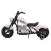 Motocykel Chopper Warrior White