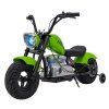 Motocykel Chopper Warrior zelený