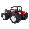 Traktor + buldozér R/C 1:24 červený