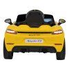 Detské autíčko Porsche Spyder RS 718 MP4, žlté
