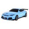 RC auto na diaľkové ovládanie s nabíjacou stanicou, modré