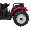 MEGA Traktor D68 s prívesom Červený