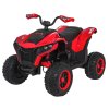 Rýchle koleso Quad Vehicle Red