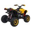Štvorkolka Fast Wheel žltá