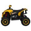 Štvorkolka Fast Wheel žltá
