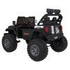 Extrémne športové vozidlo 4x4 s variabilnou veľkosťou čierne
