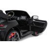 Detské pretekárske auto Porsche 911 GT3 čierne