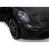 Detské pretekárske auto Porsche 911 GT3 čierne