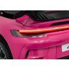 Detské pretekárske auto Porsche 911 GT3 ružové