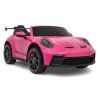 Detské pretekárske auto Porsche 911 GT3 ružové
