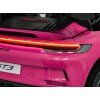 Detské pretekárske auto Porsche 911 GT3 ružové
