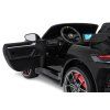 Detské pretekárske auto Porsche 911 GT3 MP4 čierne