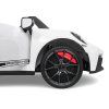 Detské pretekárske auto Porsche 911 GT3 STRONG biele