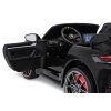 Detské pretekárske auto Porsche 911 GT3 STRONG MP4 čierne