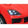Auto Porsche Cayenne červené