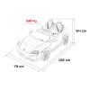 Porsche Taycan Turbo S biele autíčko