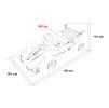 Auto Porsche Formula E červené