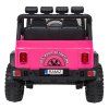 Auto Jeep BEAST 4x4 ružové