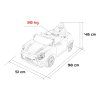 Auto Mini Cooper biele