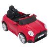 Auto Mini Cooper červené