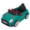 Auto Mini Cooper zelené