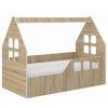 Detská posteľ DOMEK SONOMA 160x80 (pravá)