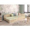 Detská posteľ Montessori COCO 160x80  Sonoma