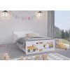 Detská posteľ PUFI 160x80 STAVEBNÉ NÁMESTIE