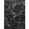 Koberec Elite 4355 BLACK GOLD – čierny obdĺžnikový