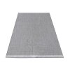 Sivý obojstranný tkaný koberec Zara 14