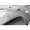 Koberec Smart Kids 22924 GREY – sivý obdĺžnikový