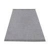 Sivý obojstranný tkaný koberec Zara 14