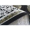 Koberec Elite 3935 BLACK GOLD – čierny obdĺžnikový