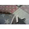 Koberec Smart Kids 40217 Rose GREY – sivý obdĺžnikový