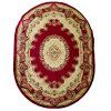 Koberec Adora 5547 RED – červený oválny