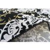 Koberec Elite 23282 BLACK GOLD – čierny obdĺžnikový