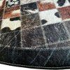 Koberec Porte 2054 BLACK – čierny béžový okrúhly