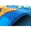 Koberec Smart Kids 22308 BLUE – modrý obdĺžnikový