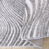 Sivý pruhovaný koberec Enigma 06