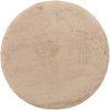 Okrúhly Béžový koberec Plush Deluxe