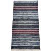 Sivo-modrý pruhovaný koberec Banco 1108-GREY