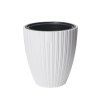 Kvetináč MIKA 400 mm, biely *7859*